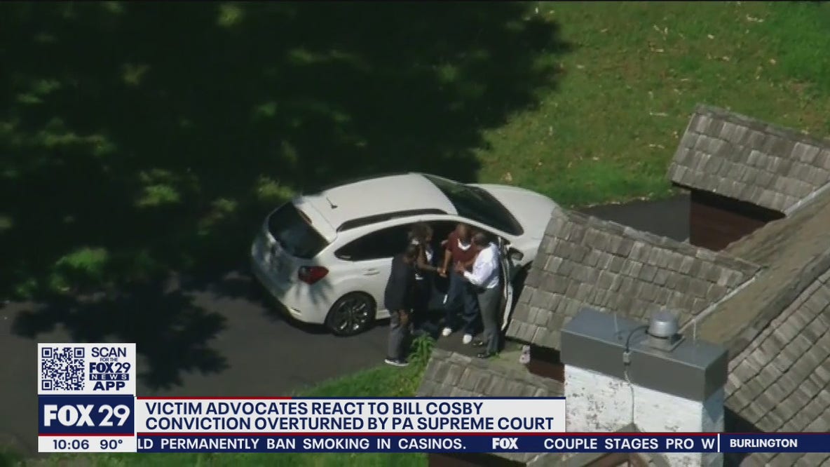 Victim advocates react to Bill Cosby’s conviction overturned by Pa. Supreme Court
